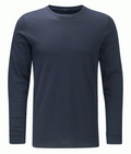 KRYPTON Inherent Flame Retardant Base Layer navy with ribbed neck taped neckline anti-static 60% Modacrylic 40% Cotton 240GSM