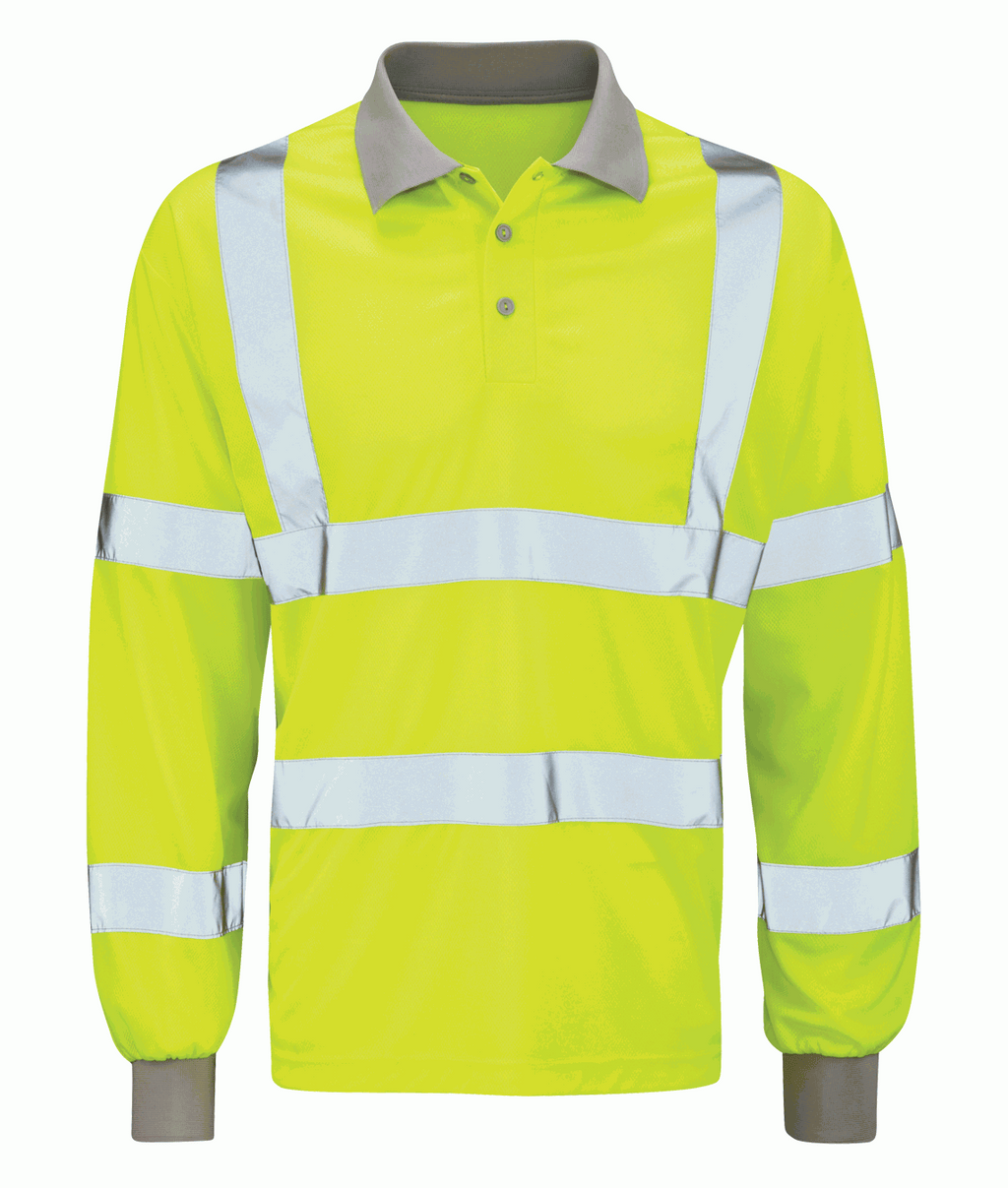 Andromeda Hi-Vis Polyester Polo Shirt Class 3
