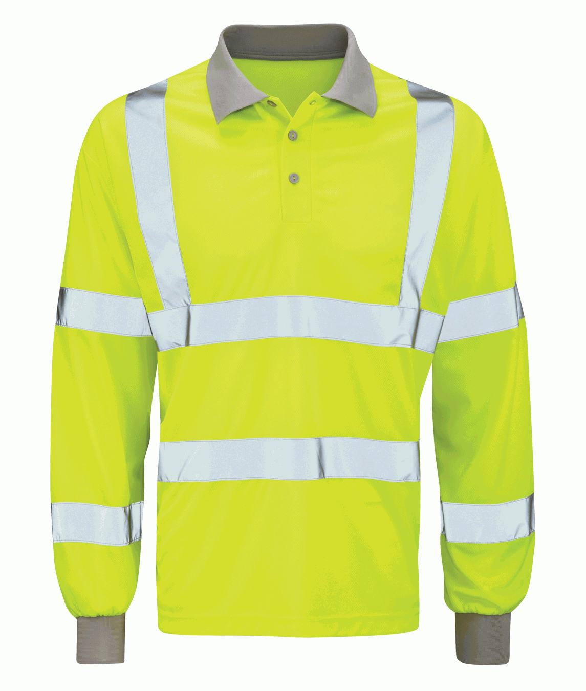 Andromeda Hi Vis Long Sleeve Polo Shirt