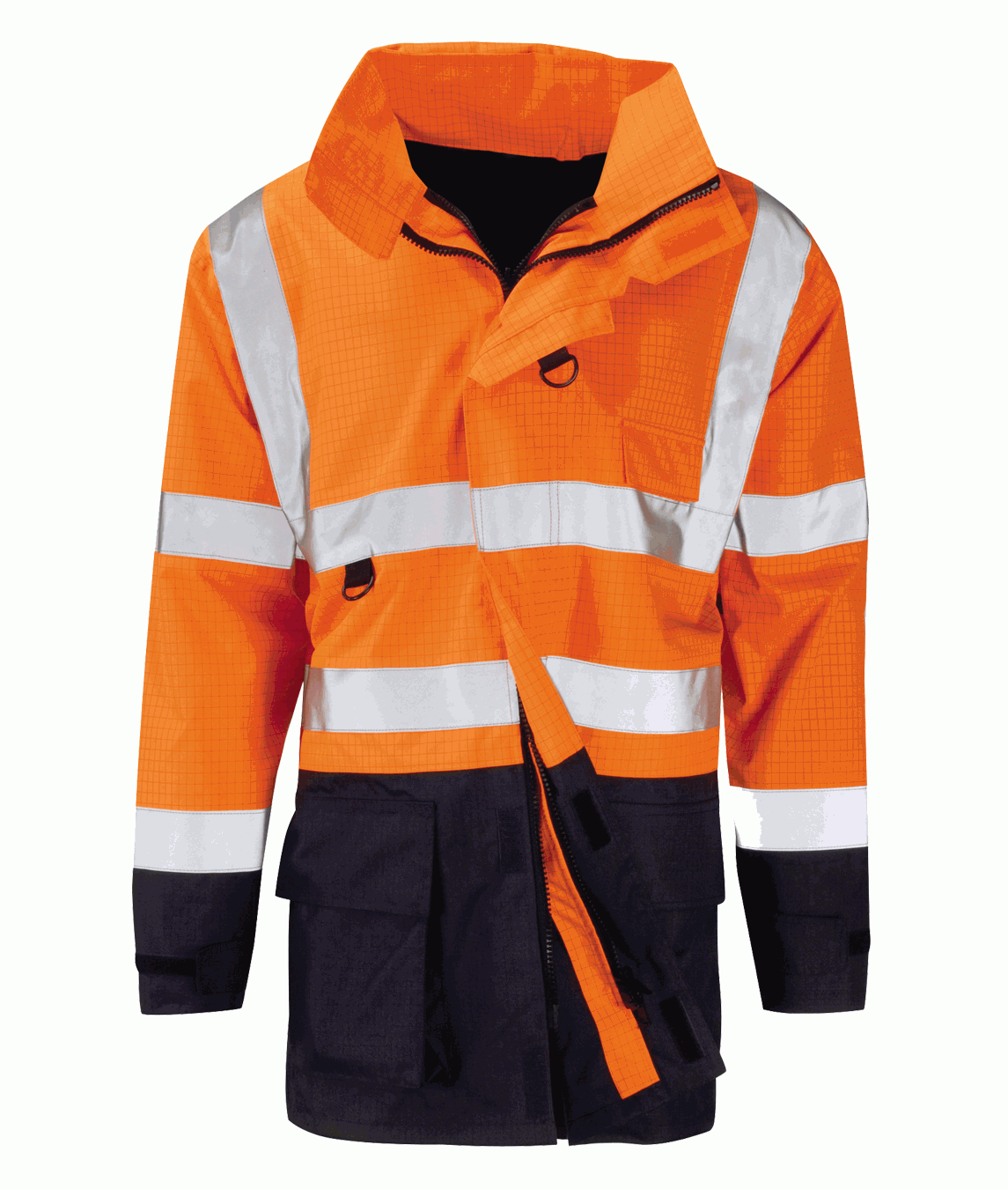 Toba: Flame Retardant Two Tone ¾ Jacket