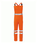 Alpha Bib & Brace Overall hi-vis with reflective tape adjustable shoulder braces zip fly bib pocket regular leg