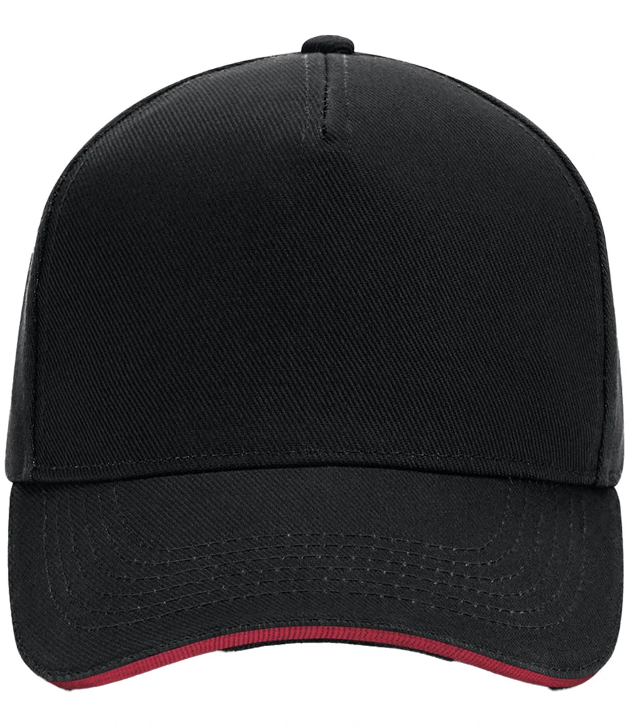 BB15C Beechfield Ultimate 5 Panel Cap with Sandwich Peak