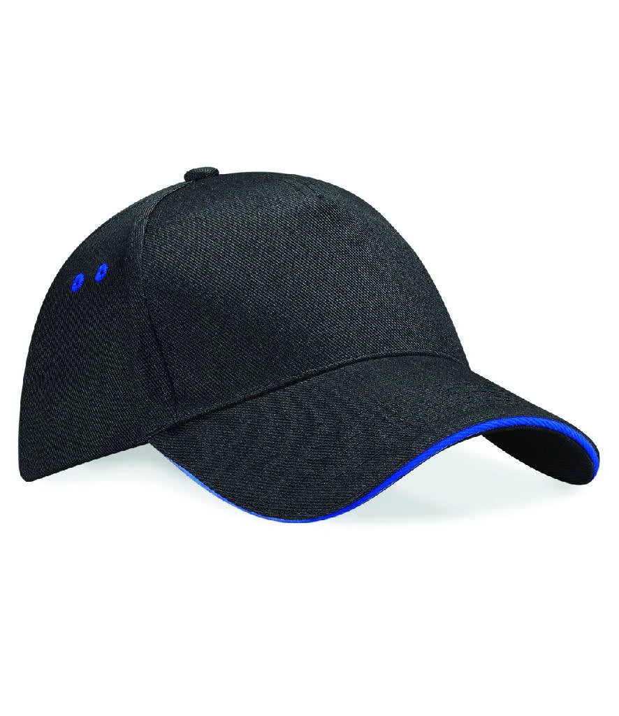 BB15C Beechfield Ultimate 5 Panel Cap with Sandwich Peak
