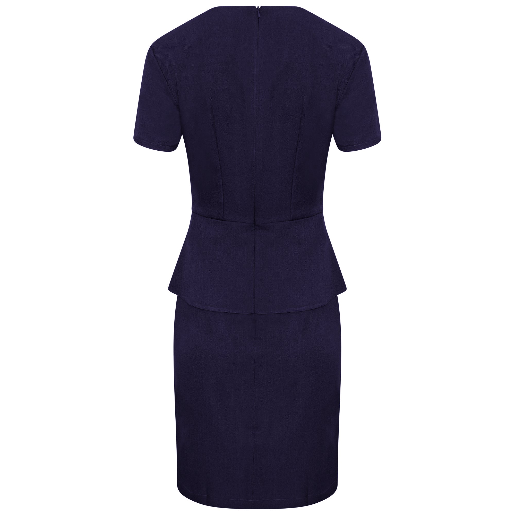 La Beeby Coco Polyester Peplum Dress