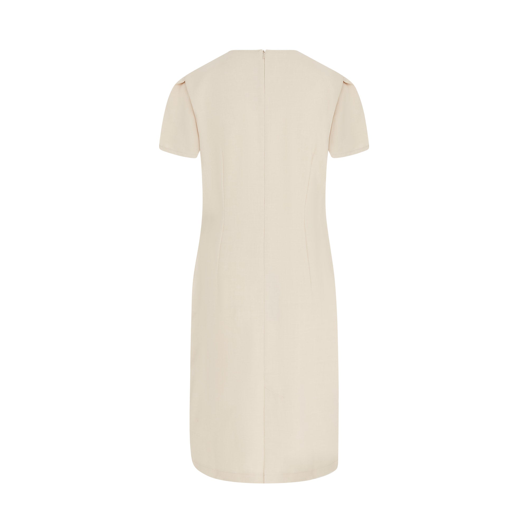 La Beeby Elena Faux Wrap Twill Dress