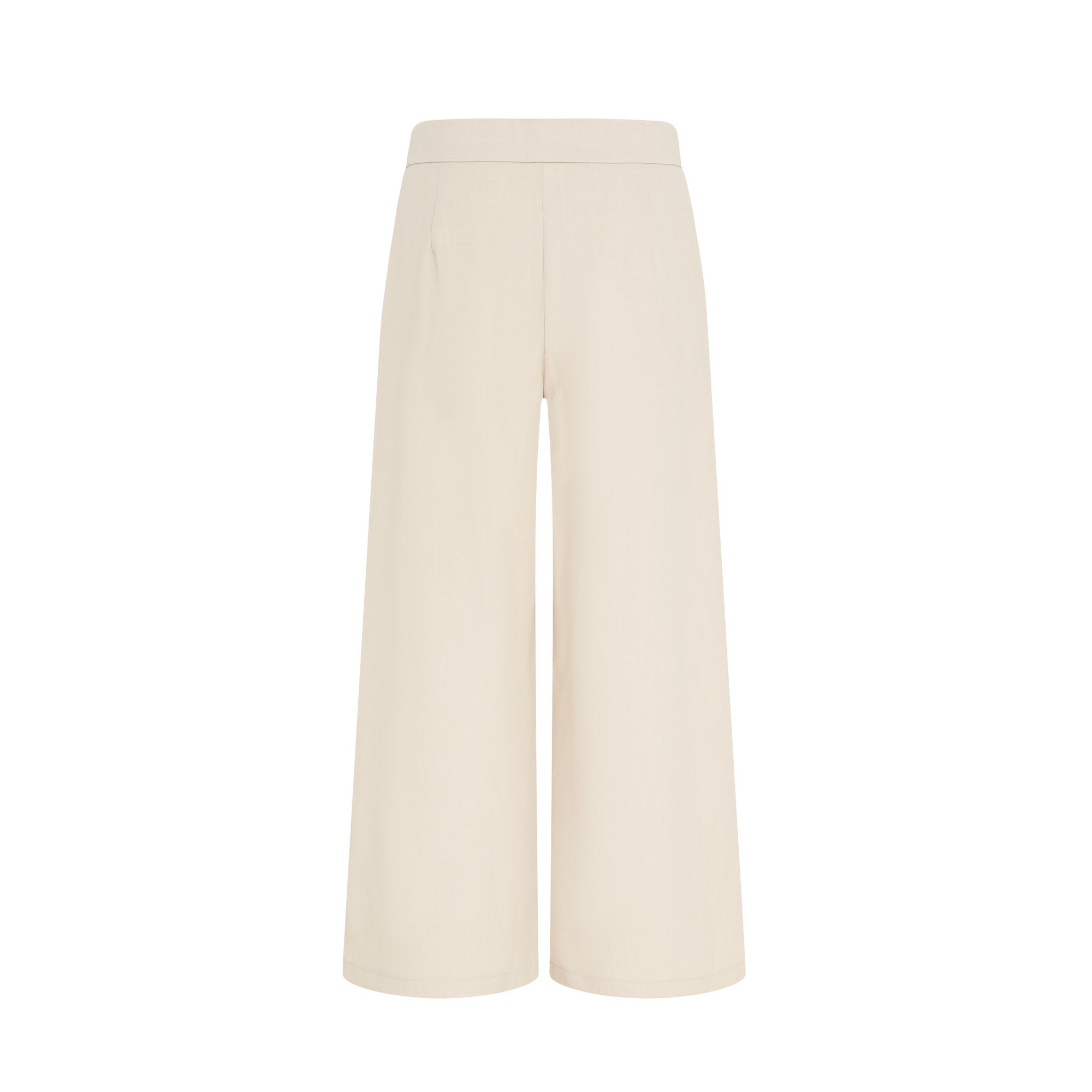Ivy Culotte High-Waist Twill Trousers