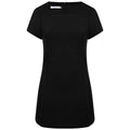 La Beeby Juliette Tunic with square neckline princess seams and rear zip in 100% polyester soft twill