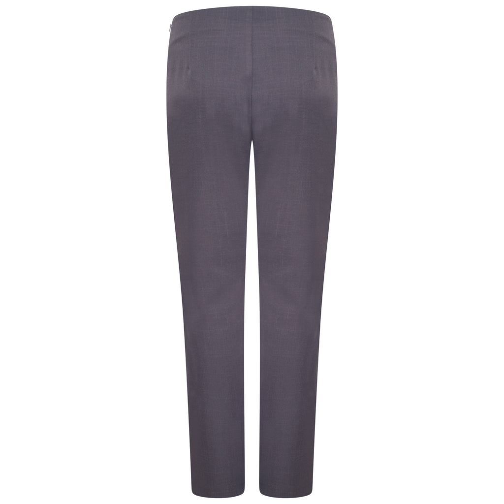 La Beeby Lili High-Waist Trousers- Unhemmed
