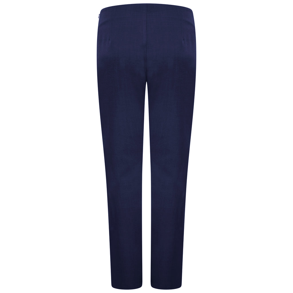 La Beeby Lili High-Waist Trousers- Unhemmed