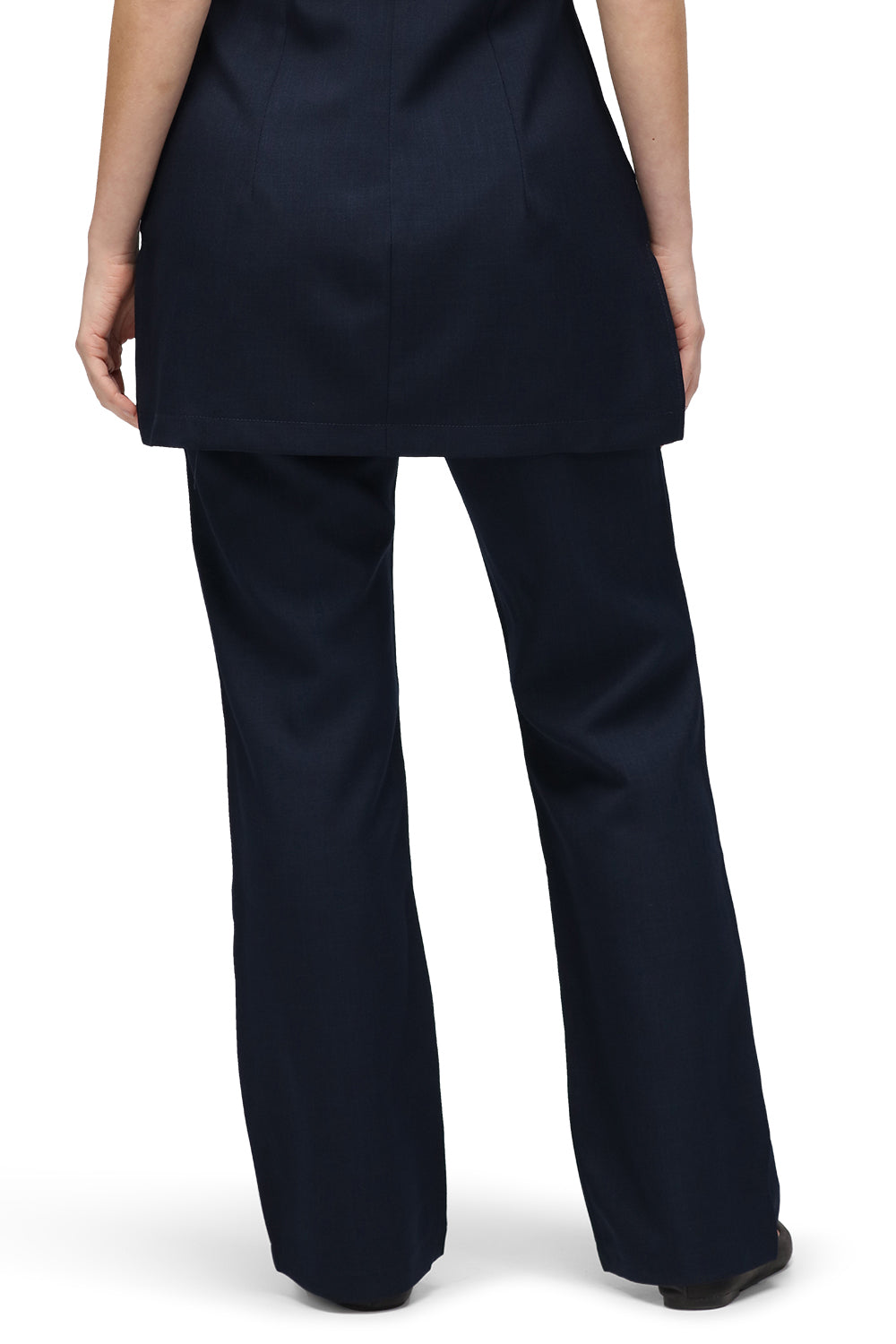 La Beeby Lili High-Waist Trousers- Unhemmed