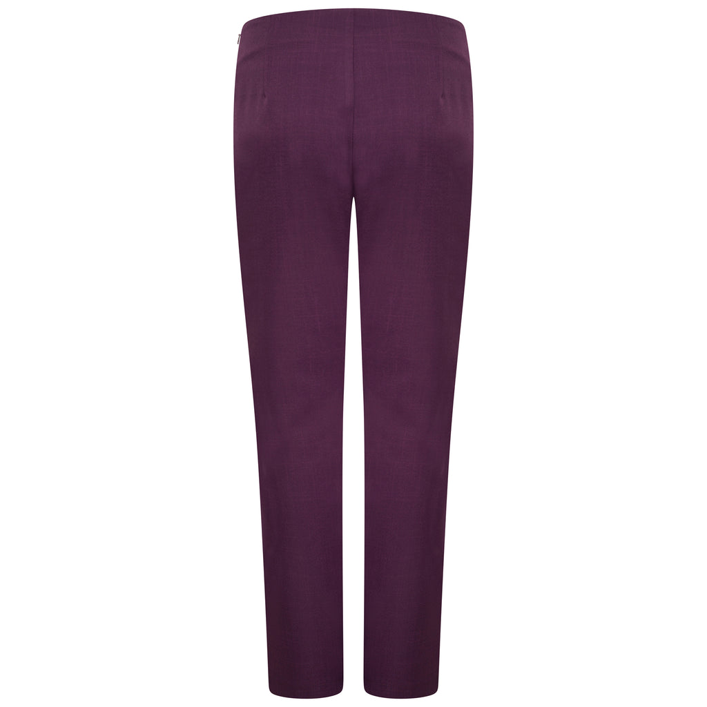 La Beeby Lili High-Waist Trousers- Unhemmed