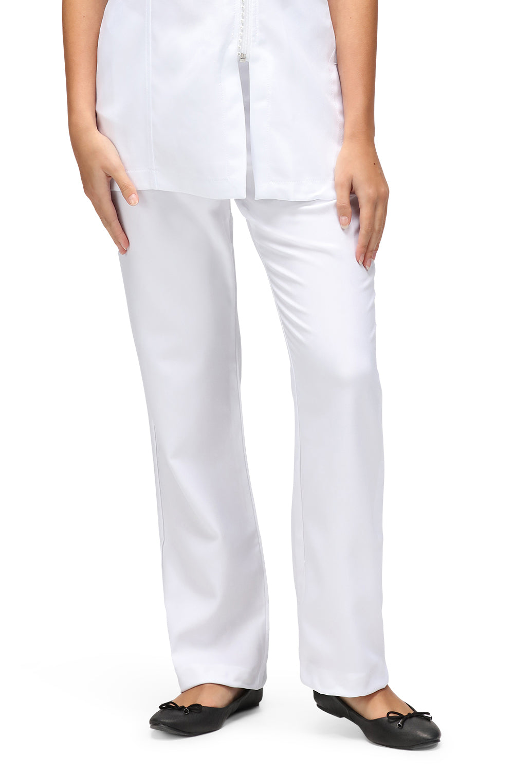 La Beeby Lili High-Waist Trousers- Unhemmed