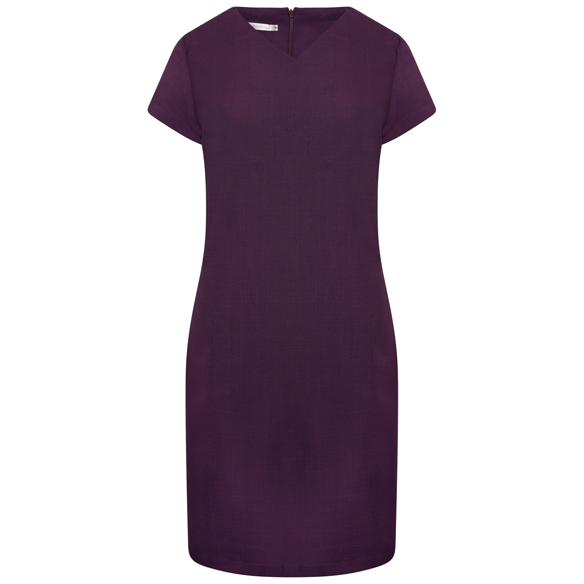 La Beeby Maya Polyester Dress Notch Sleeves