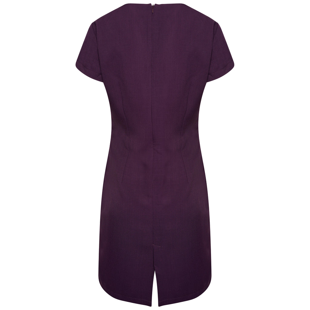 La Beeby Maya Polyester Dress Notch Sleeves