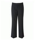 Beauty Trousers Ladies bootleg 100% polyester 175GSM double button zip fly deep waistband 1 front 2 back jet pockets