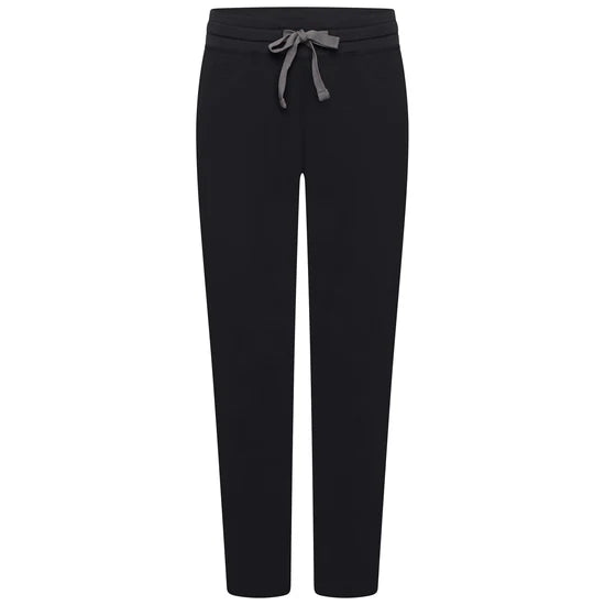 Behrens Arlo women's straight-leg scrub trousers adjustable drawcord waistband three pockets four-way stretch 81% polyester blend
