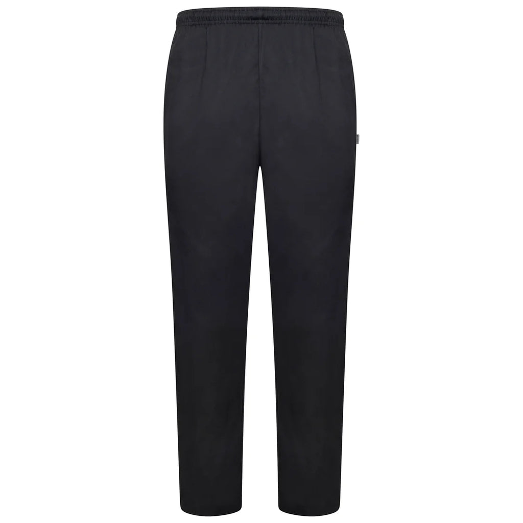 Behrens Chefs Trousers unisex 195GSM polycotton elasticated drawstring waist sizes 2XS-4XL vat-dyed