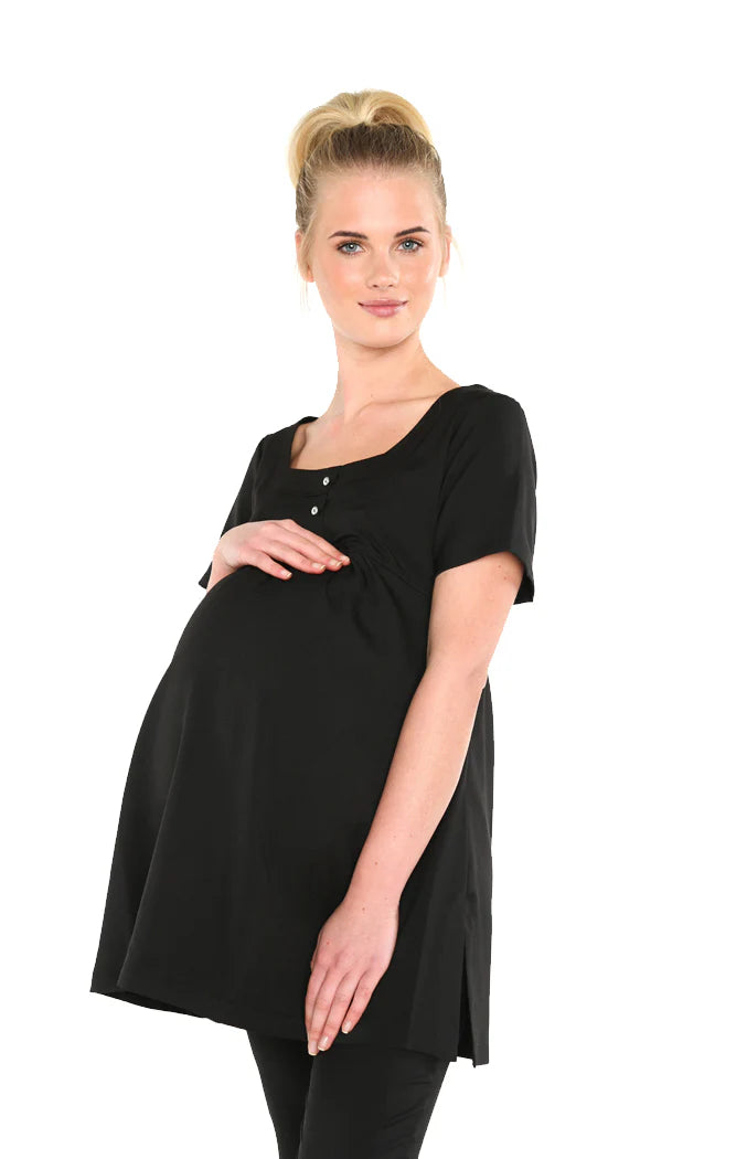 Black Chloe Tunic