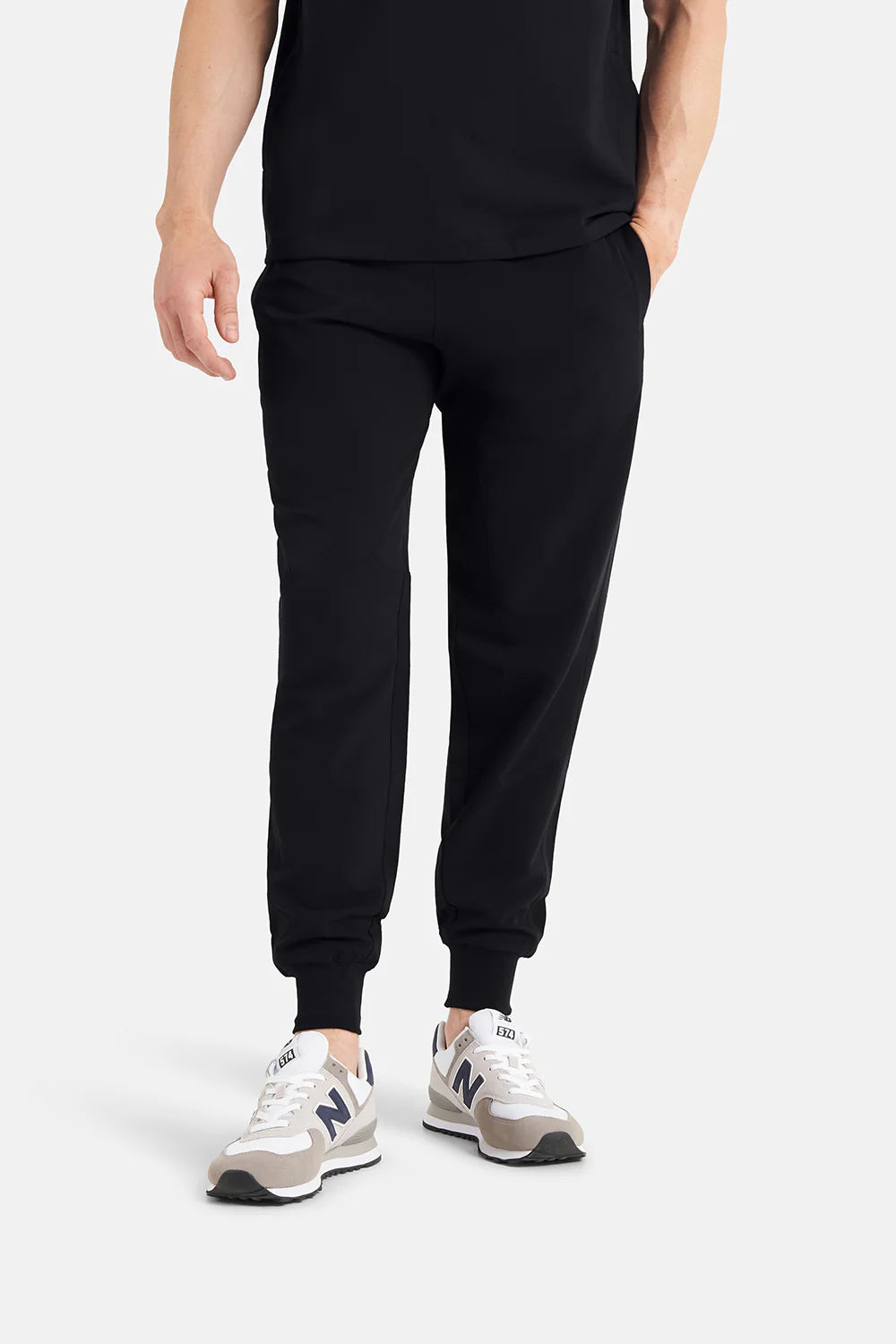 Black Maxwell Scrub Jogger - Beh-4953