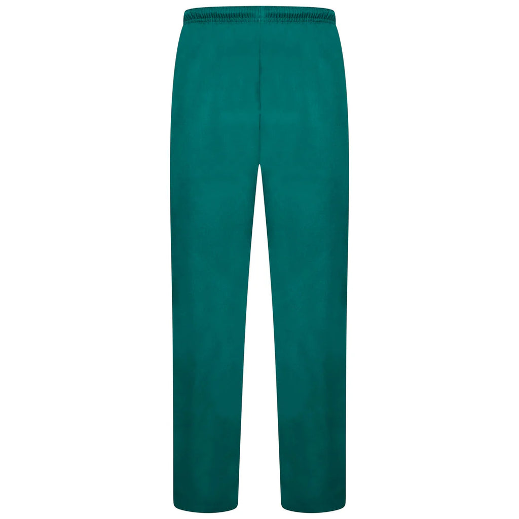 Bottle Green Smart Scrub Trousers