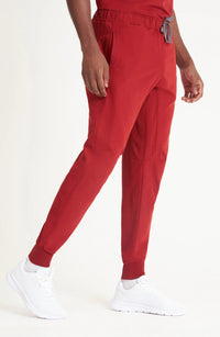 Burgundy Maxwell Scrub Jogger - Beh-4953