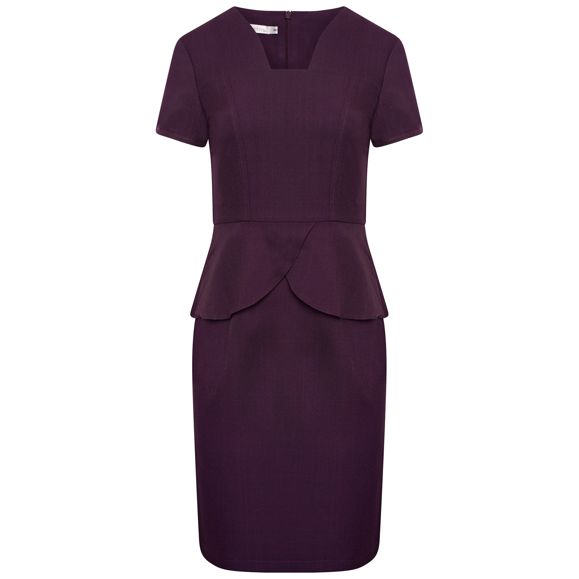 La Beeby Coco Polyester Peplum Dress