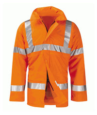 Chromium Padded Jacket | Orange - Eg Clothing UK