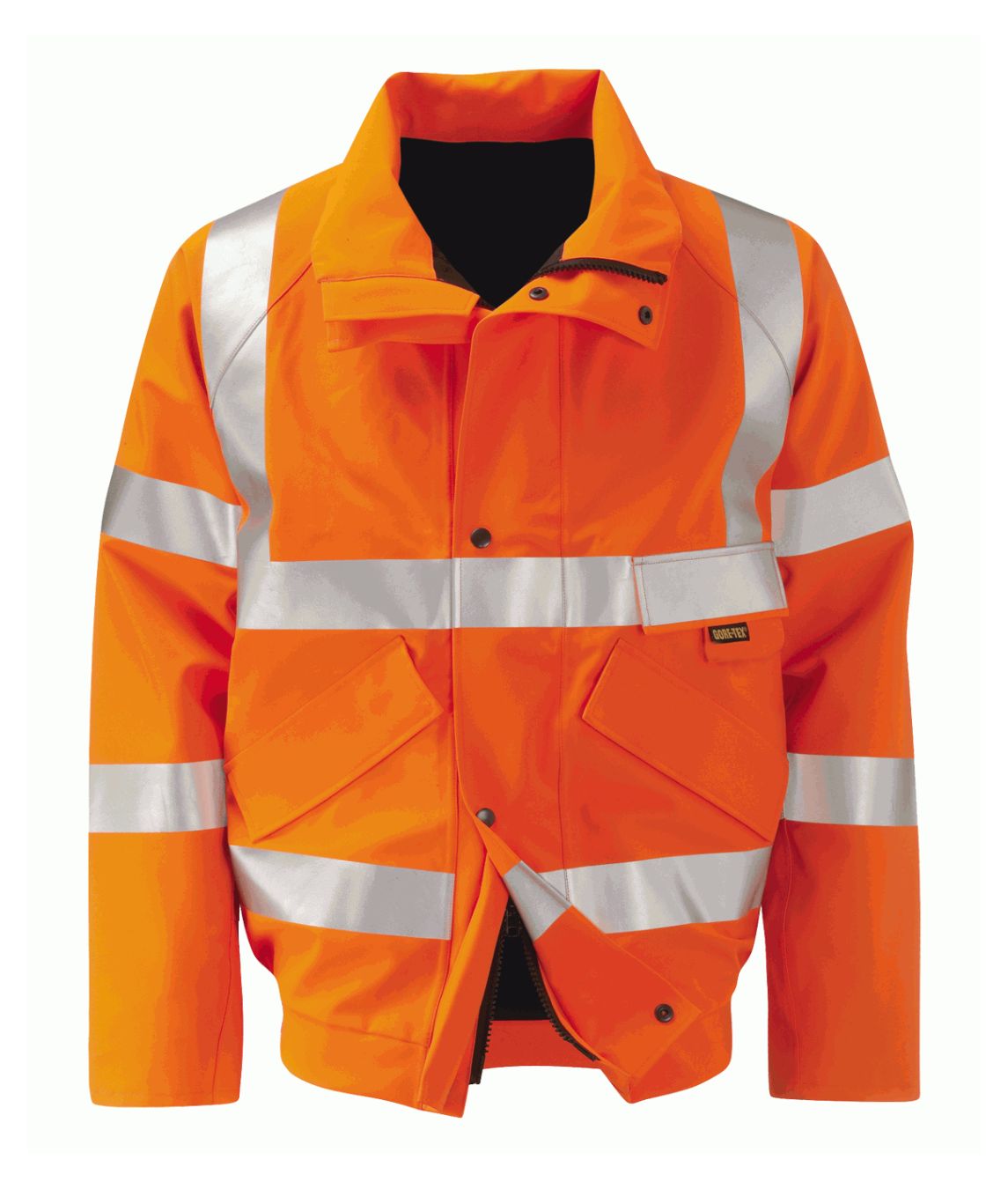 Colorado Gore-Tex 2 Layer Bomber Jacket heat-sealed reflective tape two-way zip three pockets elasticated cuffs