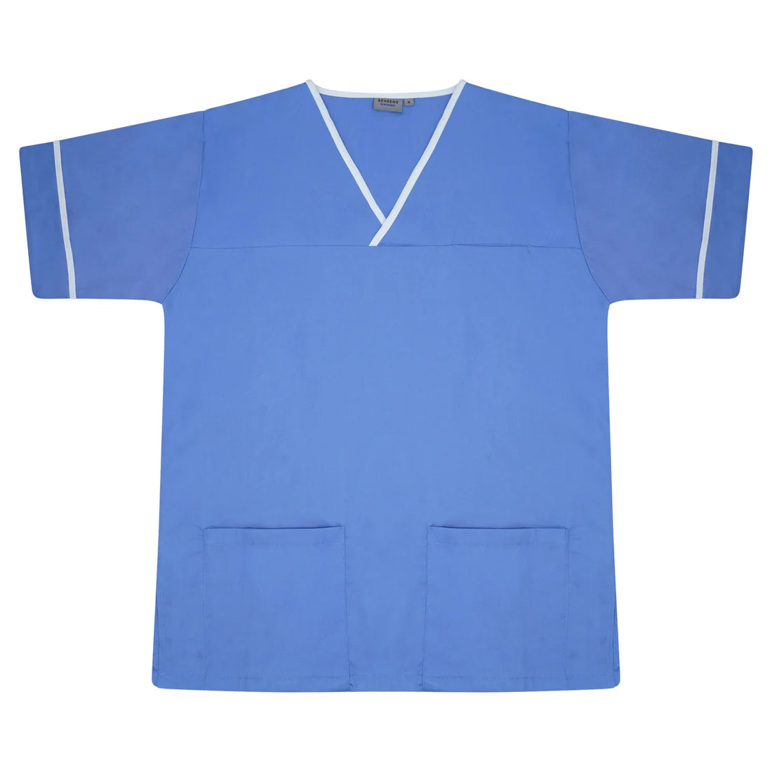 Contrast Trim Smart Scrub Top-MBWT