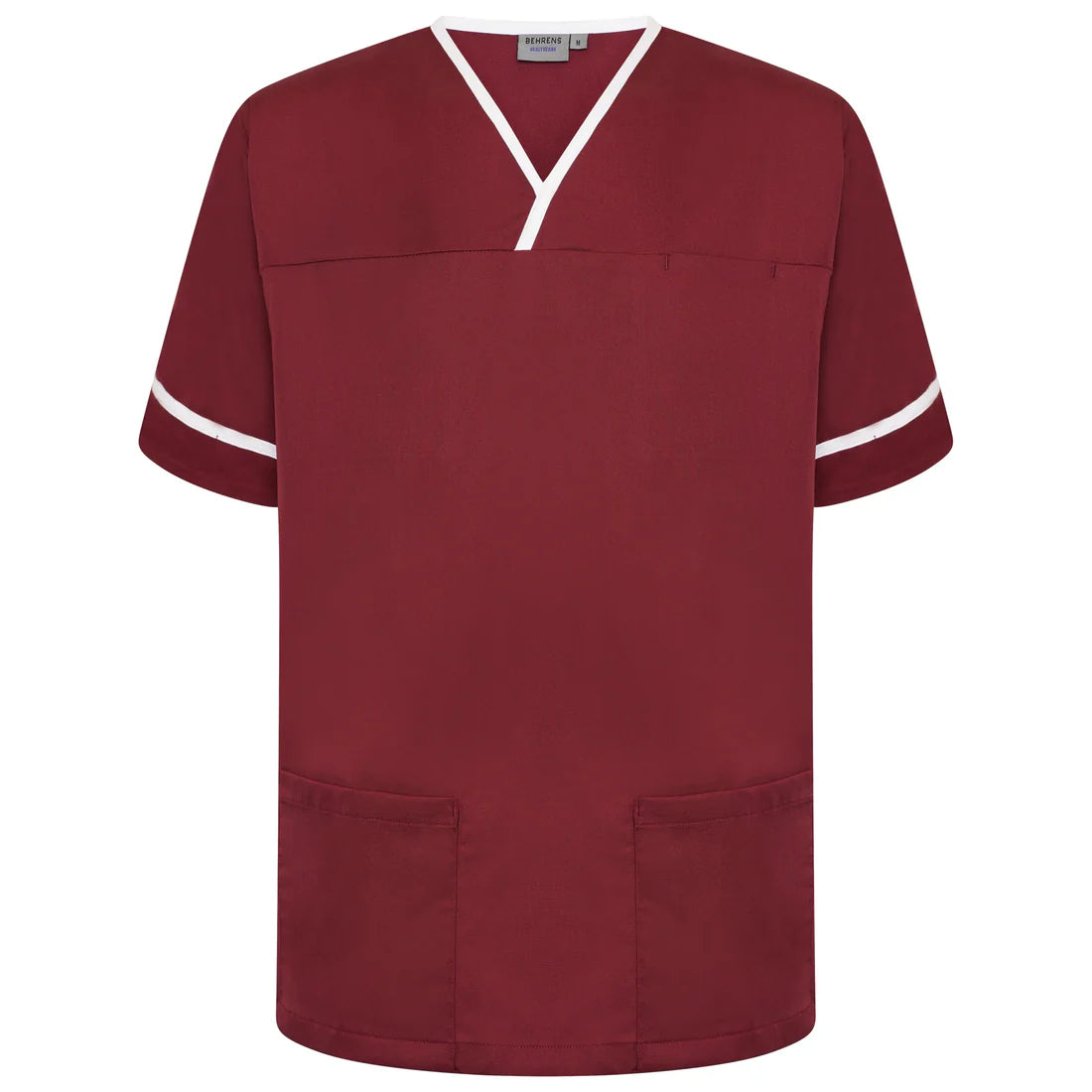 Contrast Trim Smart Scrub Top-MWT