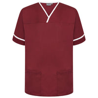 Contrast Trim Smart Scrub Top-MWT