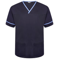 Contrast Trim Smart Scrub Top-NHBT