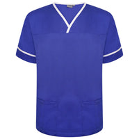 Contrast Trim Smart Scrub Top-RWT