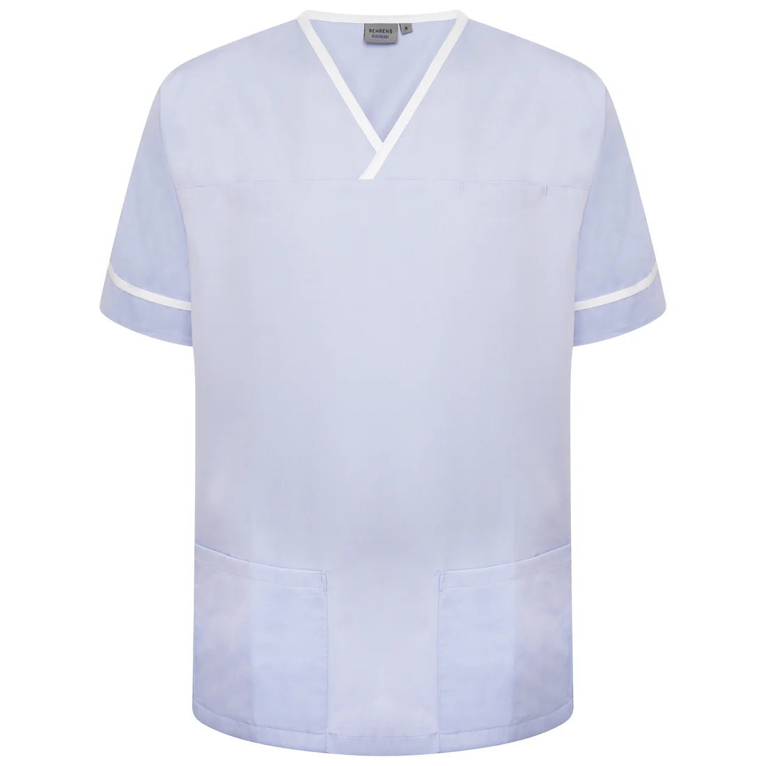 Contrast Trim Smart Scrub Top-SWT