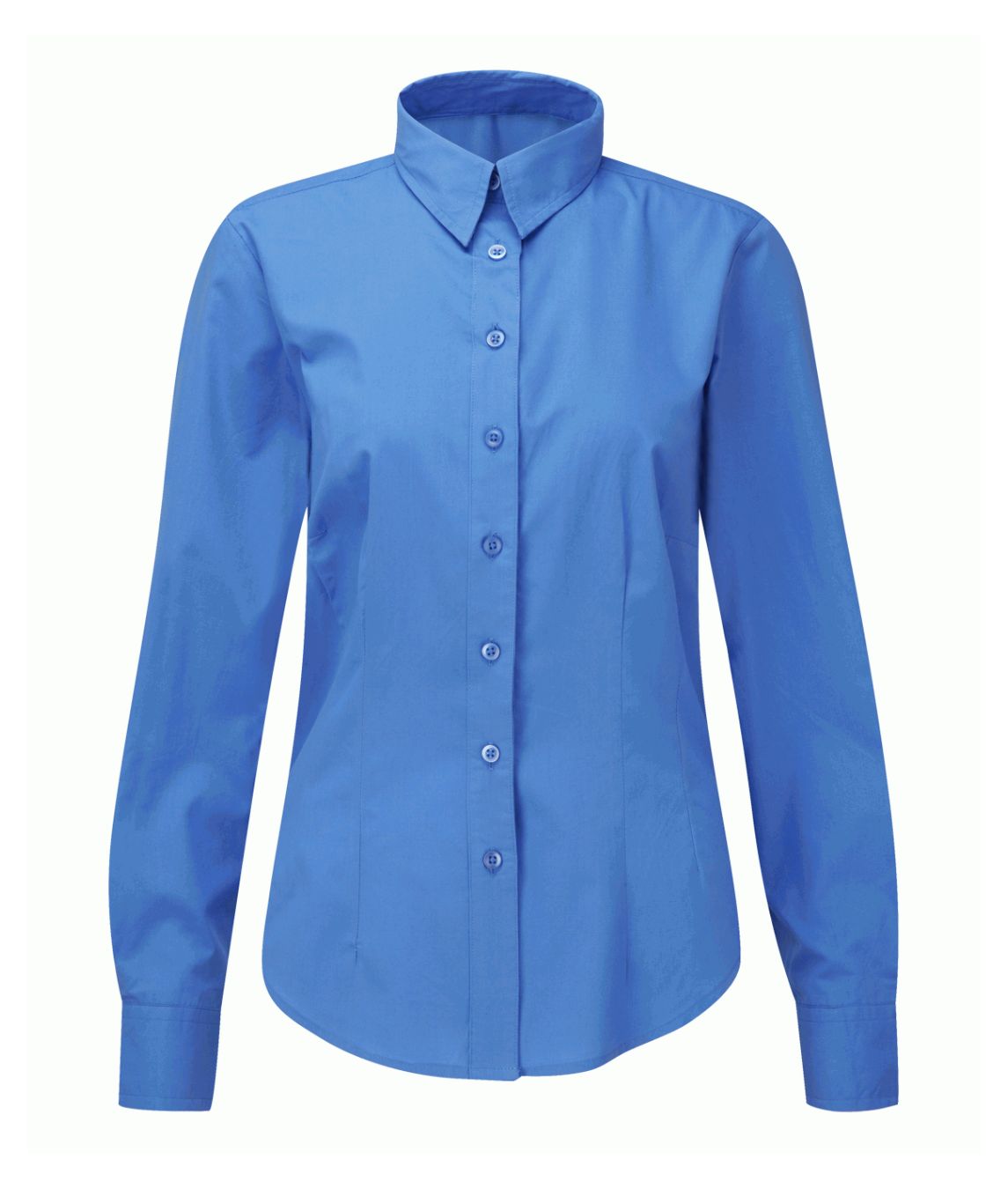 Deluxe Blouse - Long Sleeve | Sky Blue- Eg Clothing UK