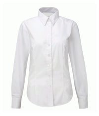 Deluxe Blouse - Long Sleeve | White - Eg Clothing UK