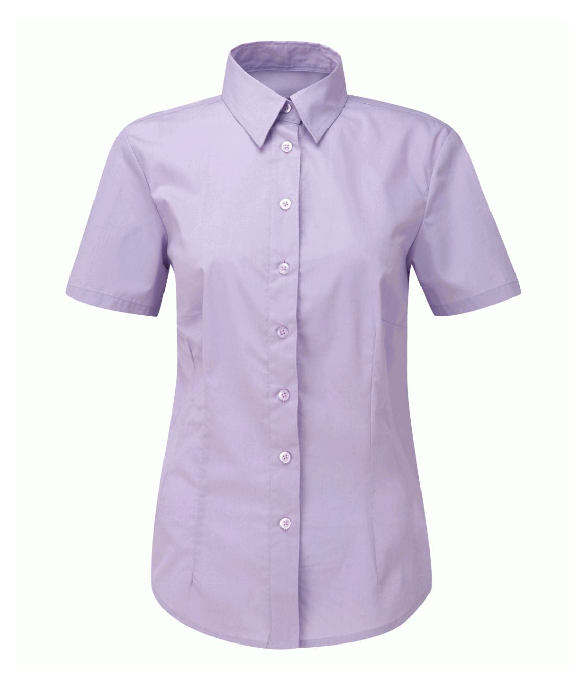 Deluxe Blouse - Short Sleeve | Lilac - Eg Clothing UK