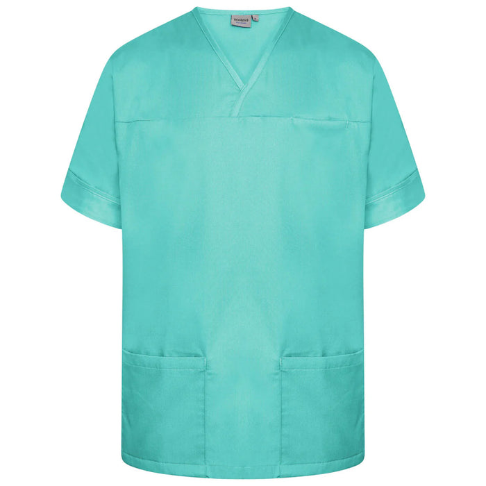 Eau De Nil Plain Smart Scrub Top