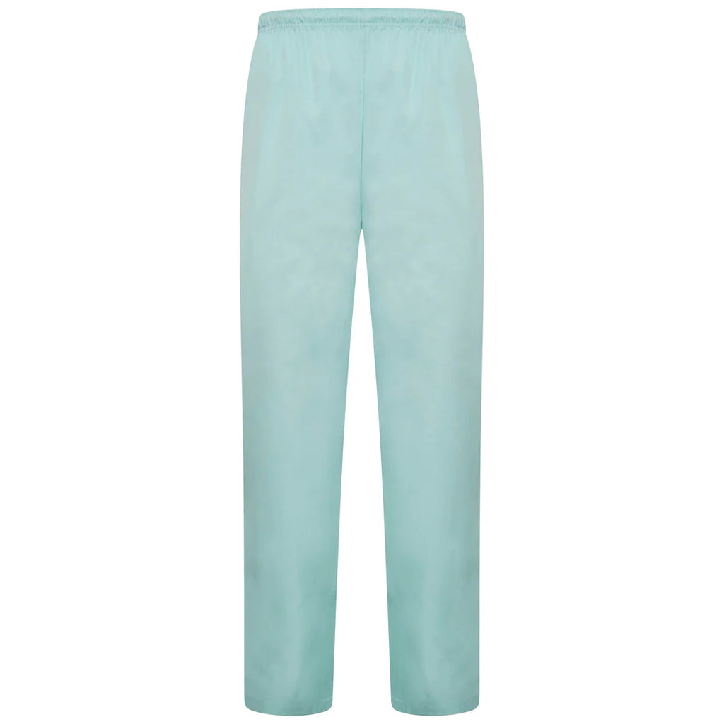 Eau De Nil Smart Scrub Trousers