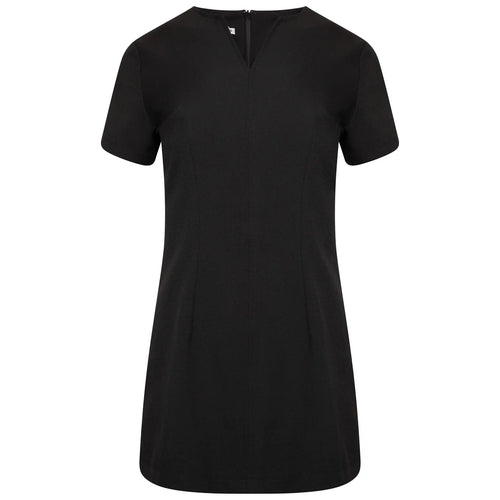 Behrens Hayley tunic women's 100% soft twill polyester V-neck with side vents