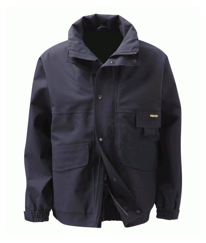 Indus Panacea Gore-tex 2 Layer Bomber Jacket | Navy  - Eg Clothing UK