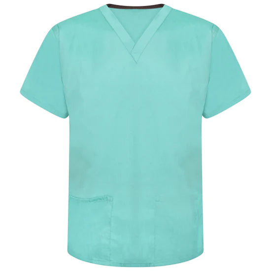 Jade Green Reversible Scrub Top