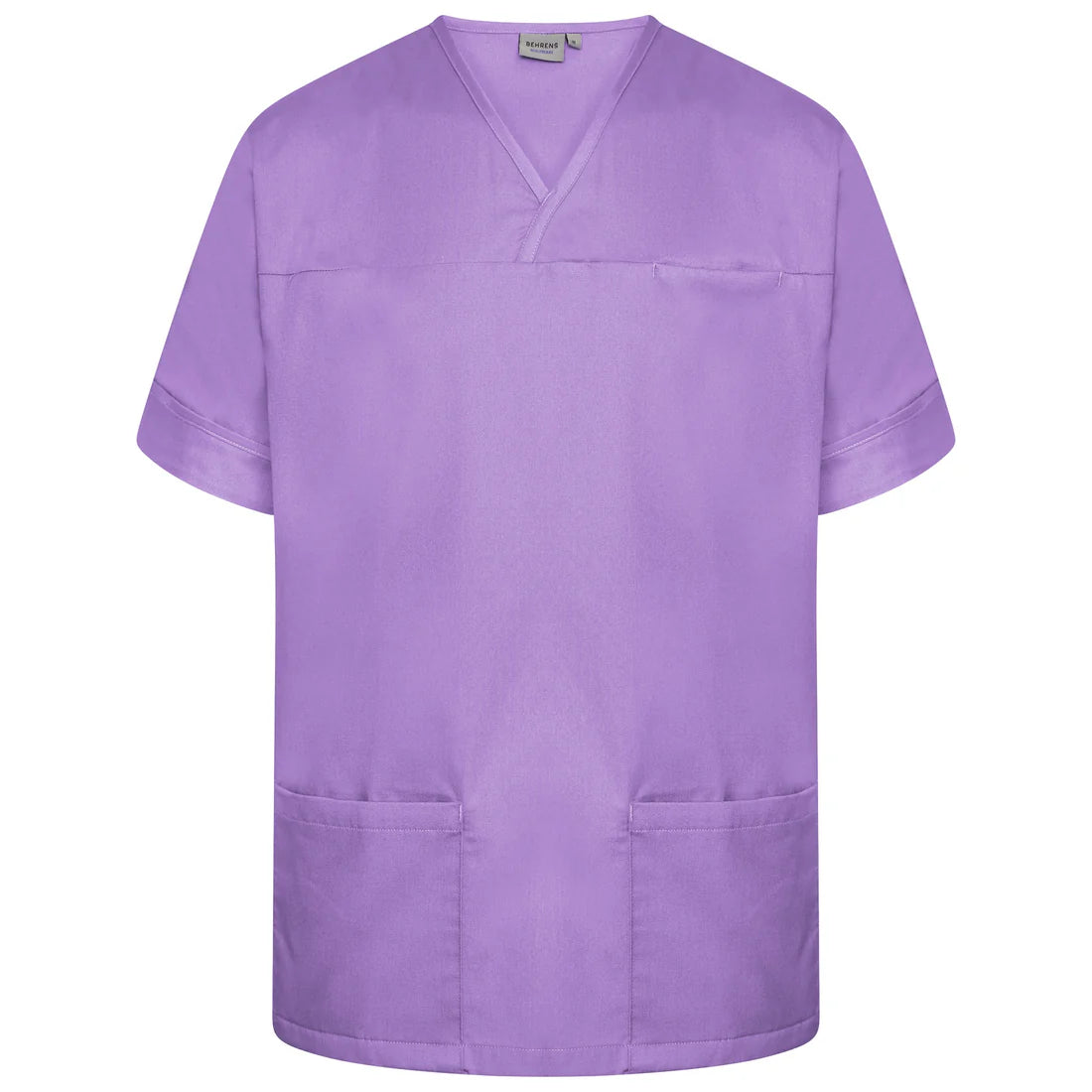 Lilac Plain Smart Scrub Top