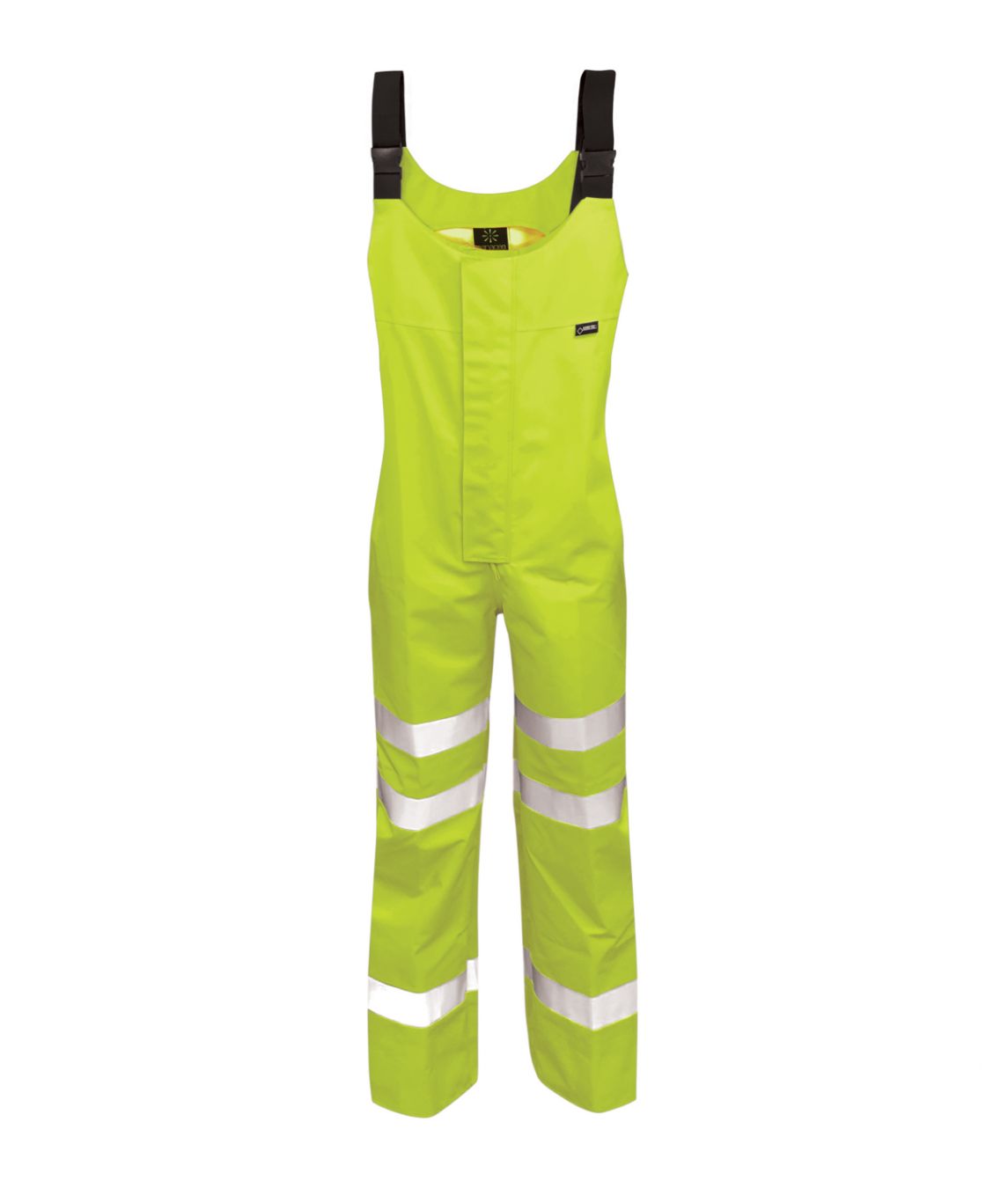 Mekong 3-Layer Gore-Tex Salopette high-visibility with heat-applied reflective tape elastic shoulder braces two-way front zip