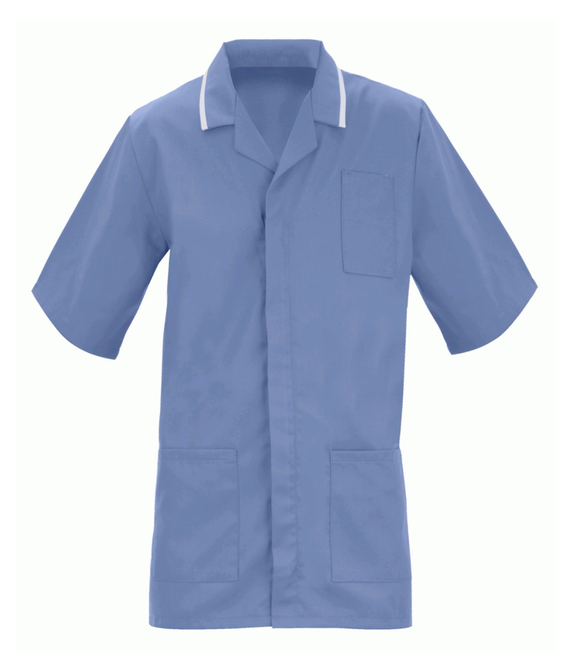 Men's Healthcare Tunic | Hospital/Blue - Eg Clothing UK