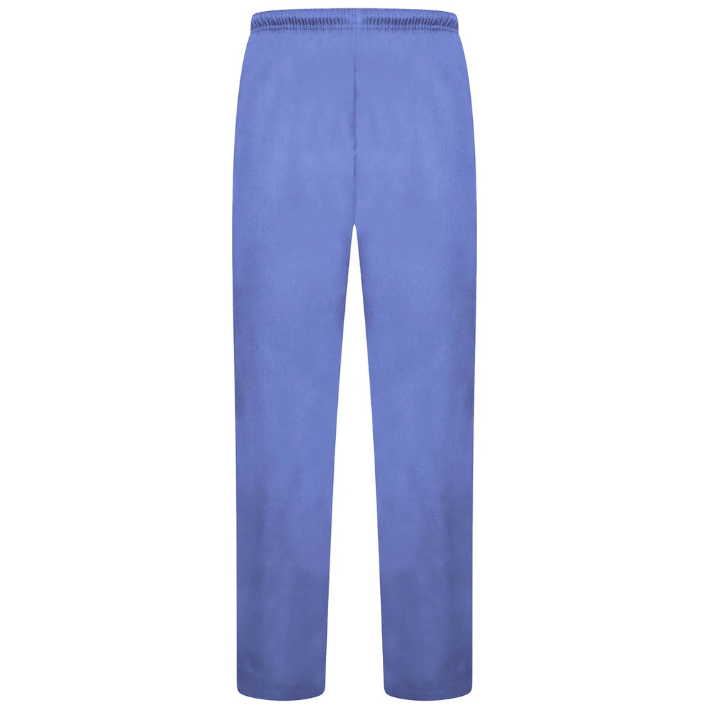 Metro Blue Smart Scrub Trousers