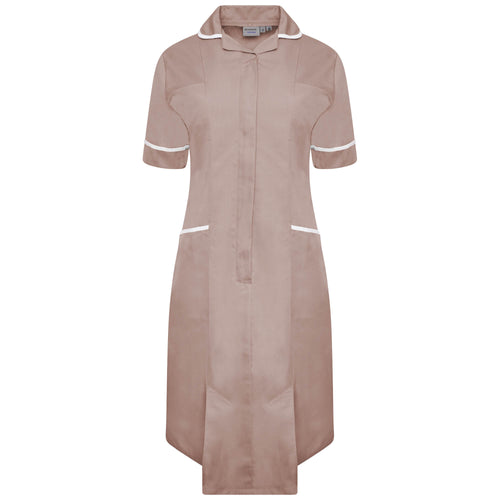 Behrens Ladies Dress with round collar princess seams concealed zip action back waterproof-lined left breast pocket and key loop