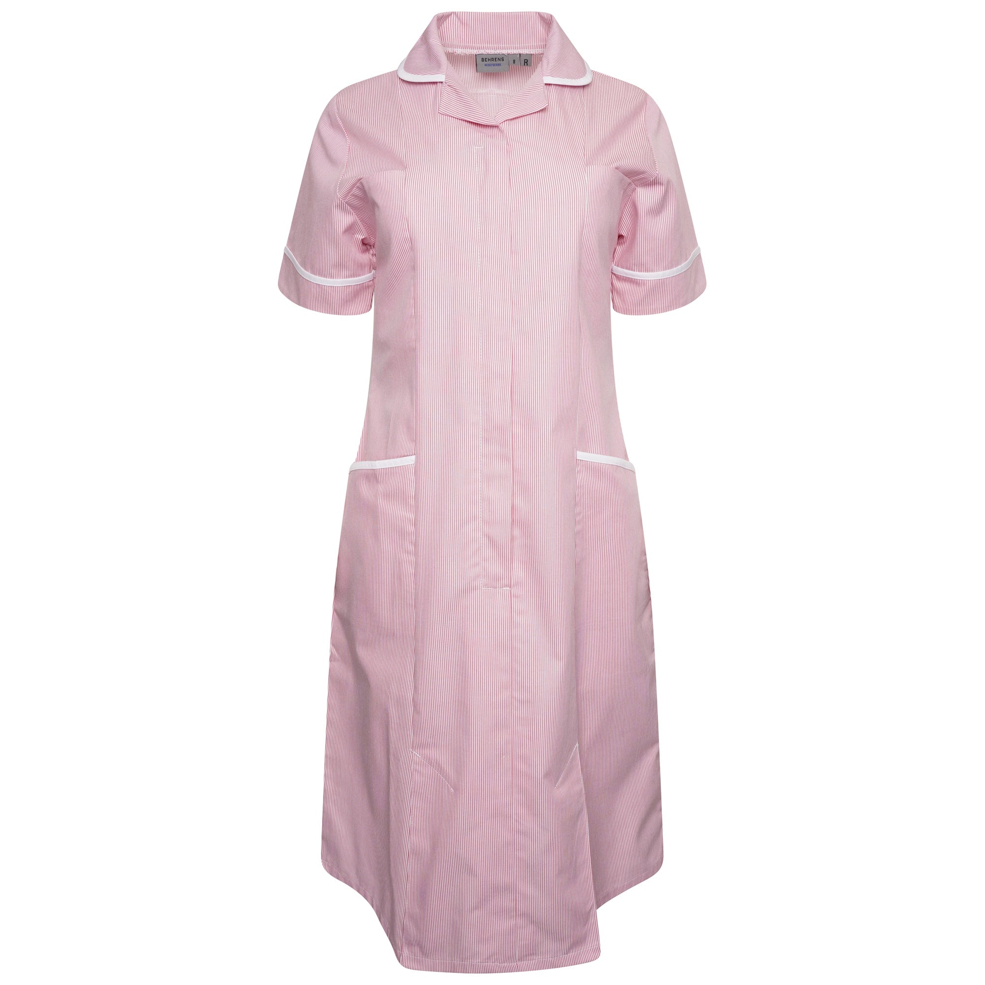 Behrens Ladies Dress tall round collar concealed zip breast pocket waterproof lower pockets with key loop action back