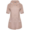 Behrens Ladies Tunic round collar 195gsm 65/35 polycotton concealed zip left breast pocket waterproof lining key loop