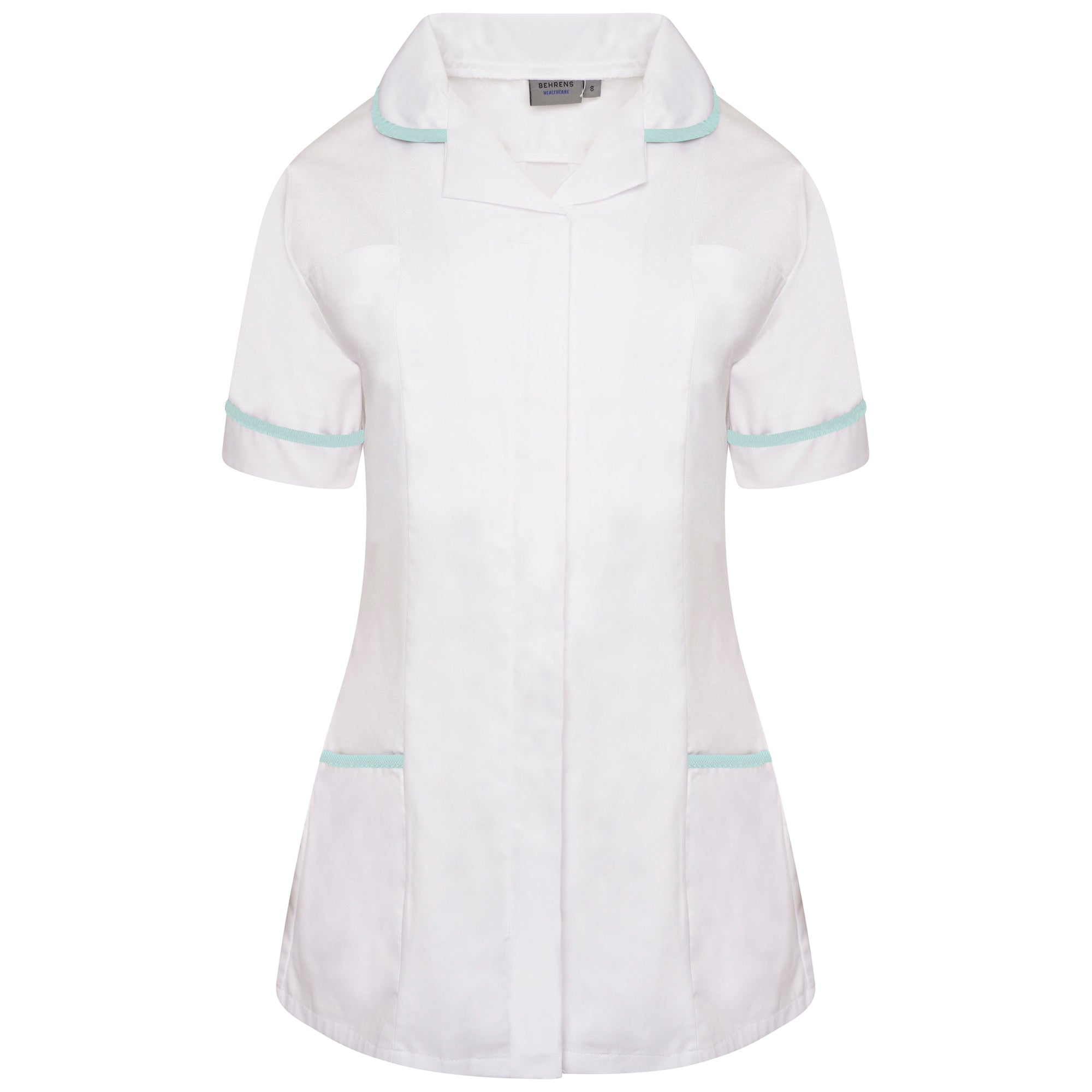 Behrens Ladies Round Collar Clinical Tunic – 195 GSM
